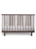 Rhea Crib White/Walnut
